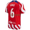 Maillot de Supporter Atlético Madrid Koke 6 Domicile 2022-23 Pour Homme